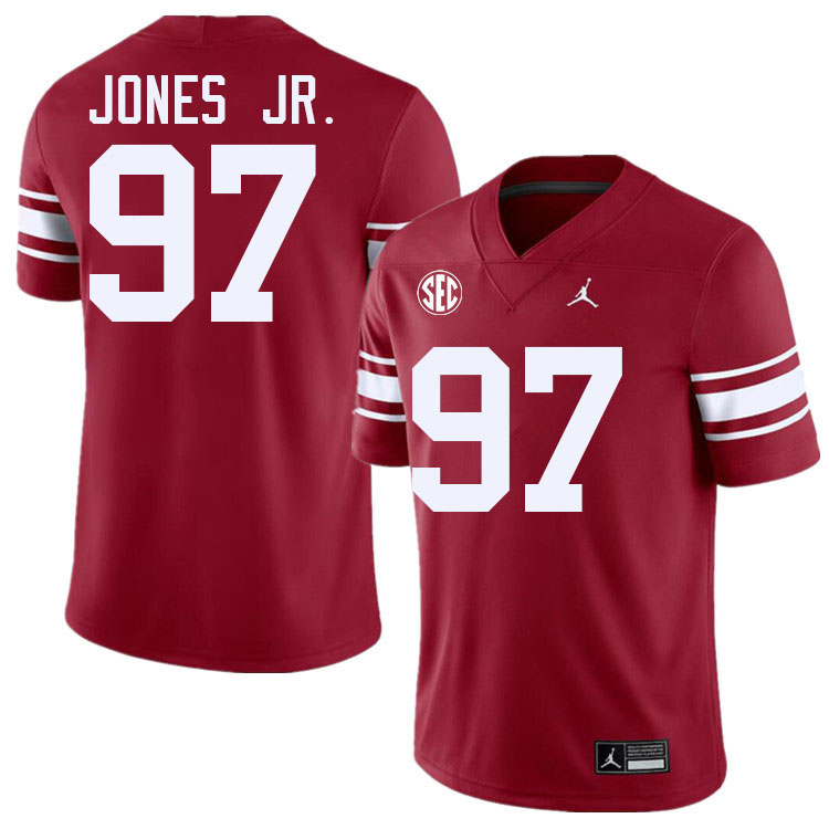 Oklahoma Sooners #97 Marvin Jones Jr. College Football Jerseys,Uniforms-Throwback
